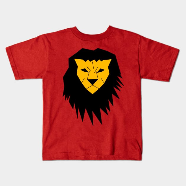 Lion Kids T-Shirt by Shrenk